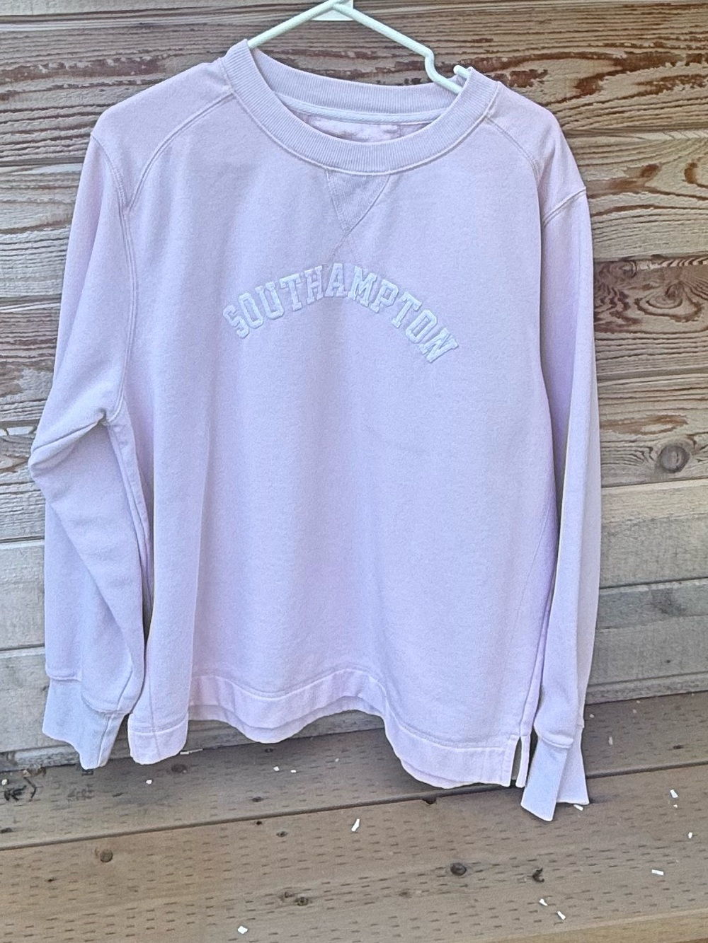 Southampton Pink Crewneck Sweatshirt Size XL